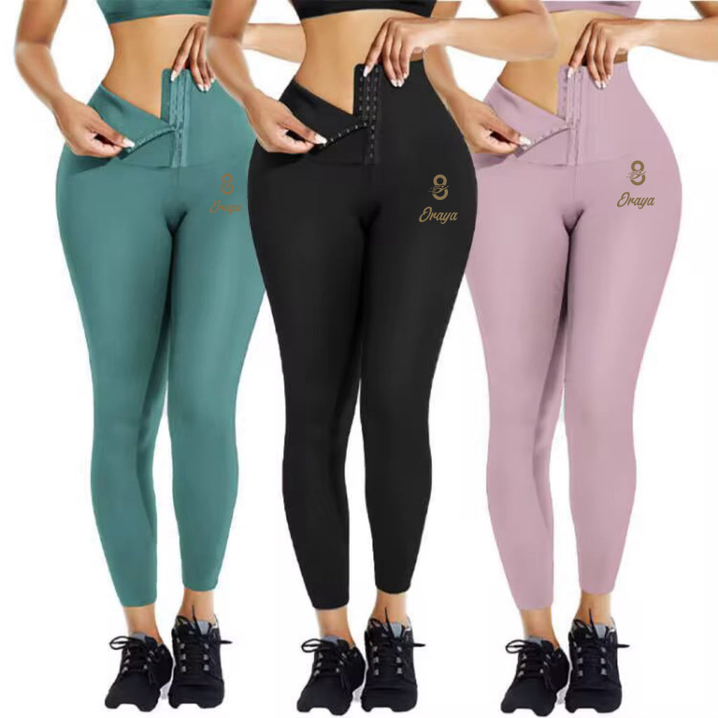 High Waisted Corset Leggings.