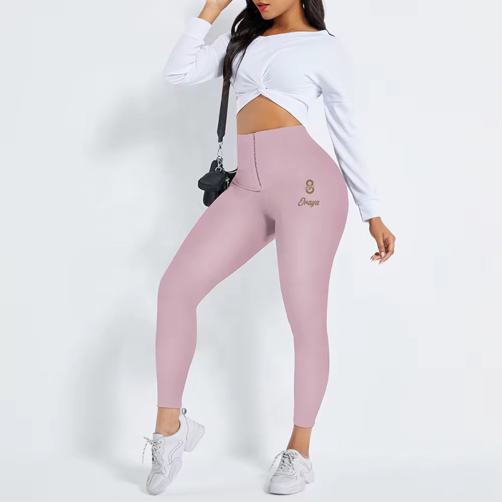 High Waisted Corset Leggings.