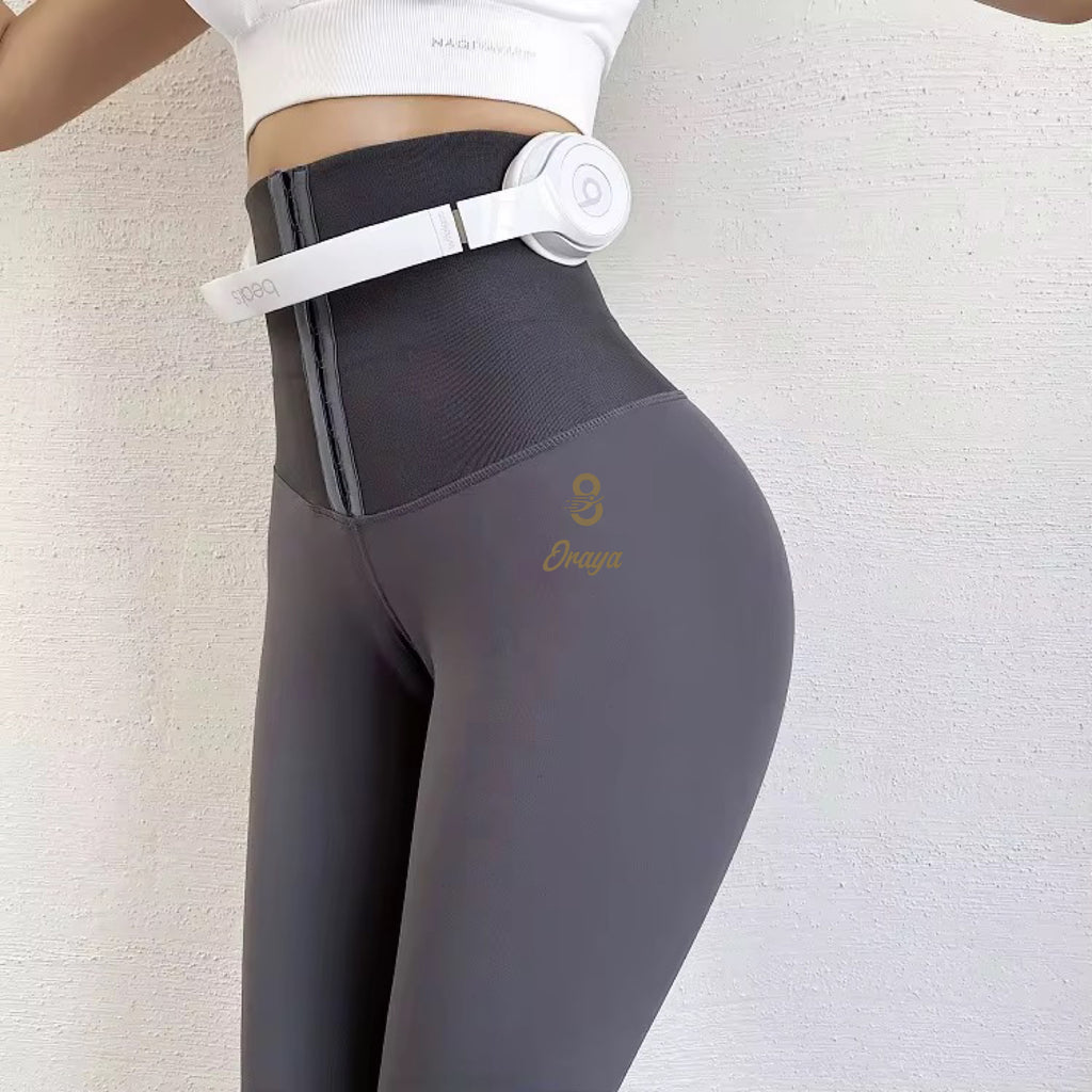 High Waisted Corset Leggings.