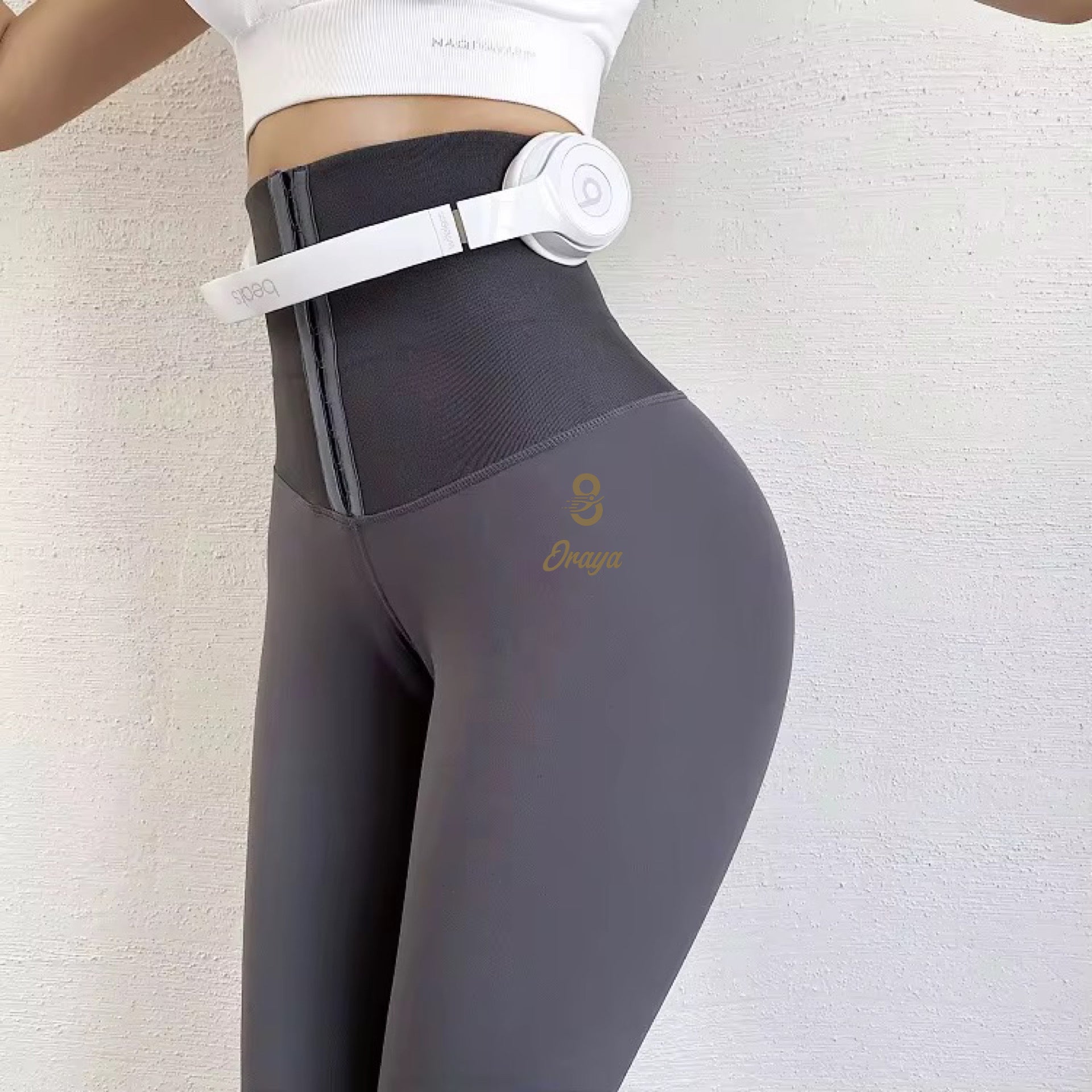 High Waisted Corset Leggings.